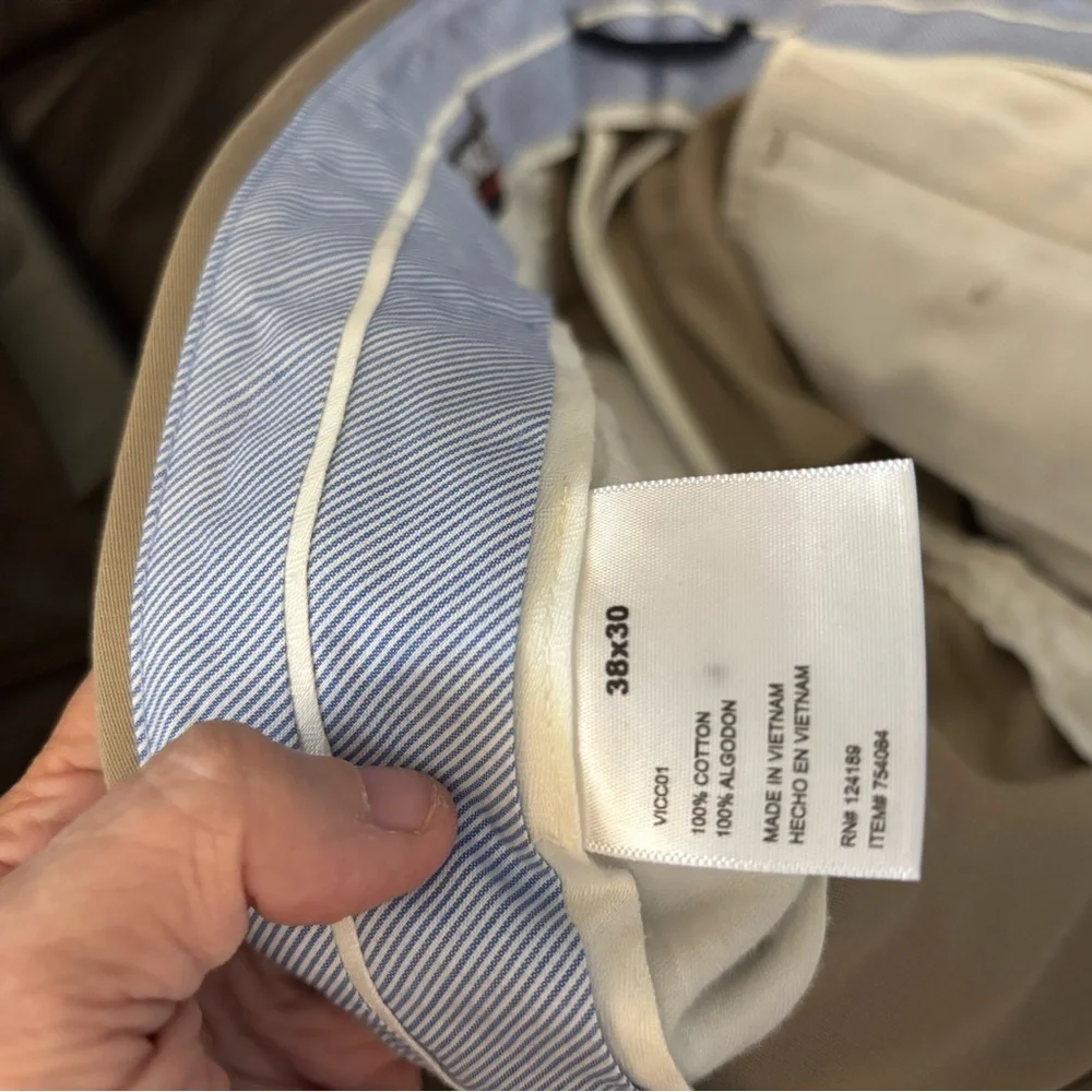 Kirkland Signature classic khaki